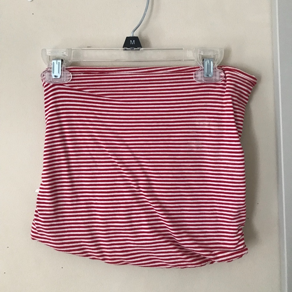 brandy melville striped tube top
